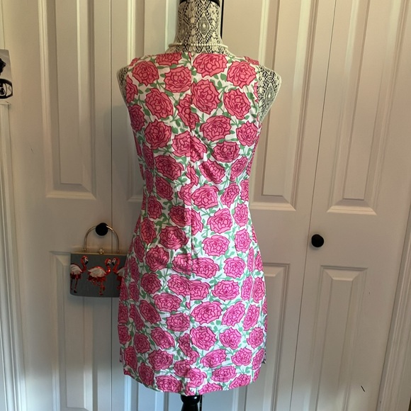 Super cute size 4 pink peony sleeveless dress by Hatley Resort. - Picture 7 of 16